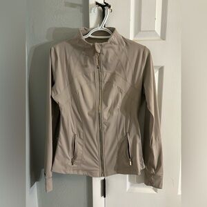 Lululemon Athletica Beige Utility Jacket